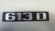 Typenschild 613D gebraucht Kunststoff 04 Mercedes Düdo T2/L