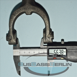 Gebraucht: Kupplungsausrückhebel 56mm gebraucht 508/608  OM314
