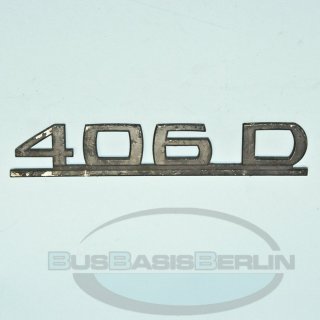 Gebraucht: Typenschild Emblem Mercedes   406D  Düdo T2/L