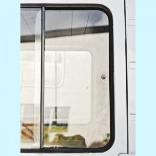 Scheibe beweglich (hinten) in Schiebefenster hoch beidseitig