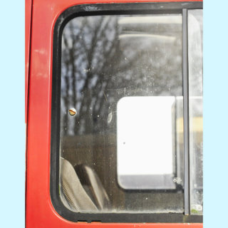 Scheibe beweglich (hinten) für Schiebefenster niedrig beidseitig