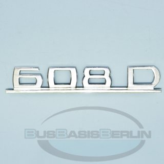 Gebraucht: Typenschild Emblem Mercedes  " 608D " Düdo T2/L