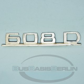 Gebraucht: Typenschild Emblem Mercedes  " 608D " Düdo T2/L