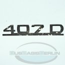Gebraucht: Typenschild Emblem Mercedes  " 407D " Düdo T2/L