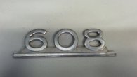 Typenschild 608 gebraucht Metall Chrom 11 Mercedes LP...